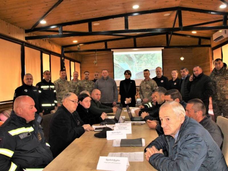 5-9 დეკემბერს ლენტეხის მუნიციპალიტეტში საქართველოს საგანგებო სიტუაციების მართვის...